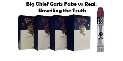 real vs real big chief carts